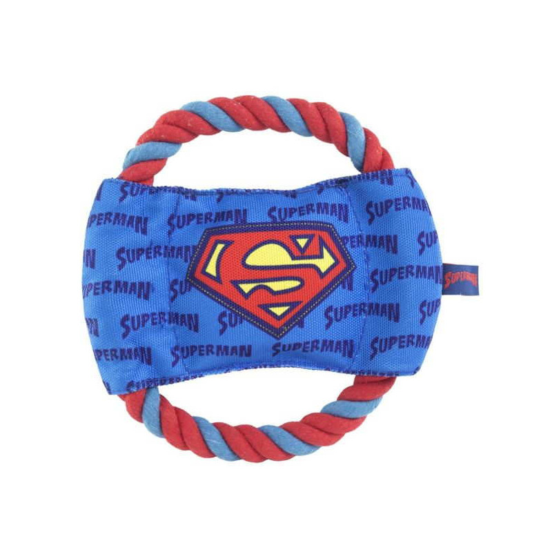 Imagen cuerda dental para perro superman