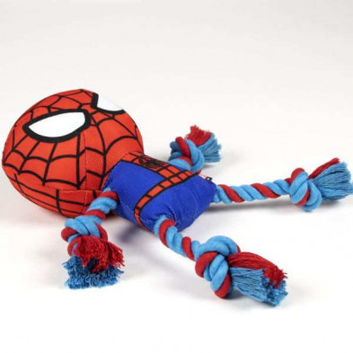 imagen 2 de cuerda dental para perro spiderman marvel