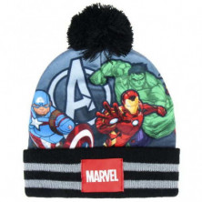 imagen 1 de set gorro y guantes los vengadores marvel