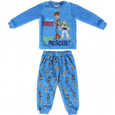 Imagen pijama largo coral fleece toy story t 8a