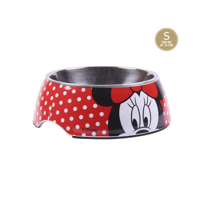 Imagen comedero para perro talla s minnie mouse