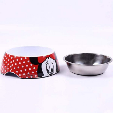 imagen 1 de comedero para perro talla s minnie mouse