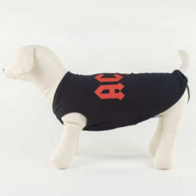 imagen 3 de camiseta perro single jersey acdc t. xxs