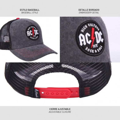 imagen 4 de gorra premium acdc