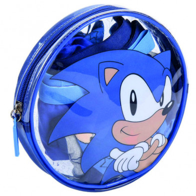imagen 1 de pack boxer y calcetines sonic t. 6/8 4 piezas imagen 1 de pack boxer y calcetines sonic t. 6/8 4 piezas