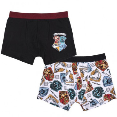 Imagen pack 2 boxer harry potter t. s/m