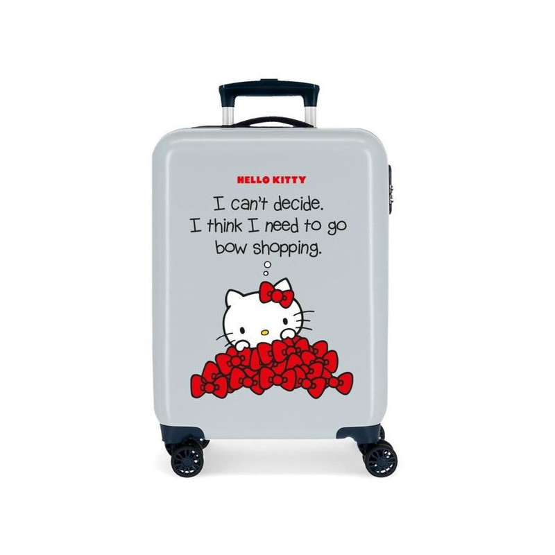 Imagen maleta hello kitty 55cm bow of hello kitty azul