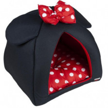 Imagen cueva cama para mascotas minnie mouse