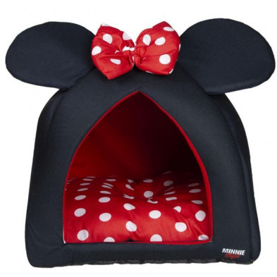 imagen 2 de cueva cama para mascotas minnie mouse