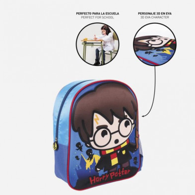 imagen 4 de mochila infantil 3d harry potter