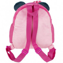 imagen 1 de mochila guarderia con peluche minnie mouse disney