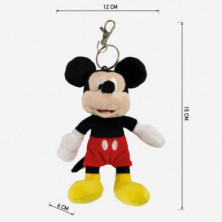 imagen 2 de llavero peluche mickey mouse disney