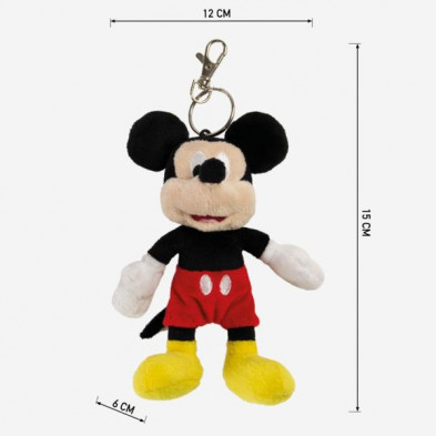 imagen 2 de llavero peluche mickey mouse disney