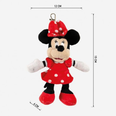 imagen 2 de llavero peluche minnie mouse disney