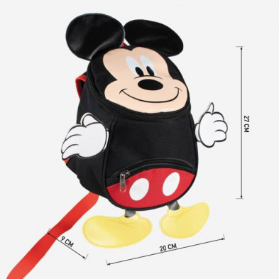 imagen 2 de mochila guarderia con arnés mickey mouse disney