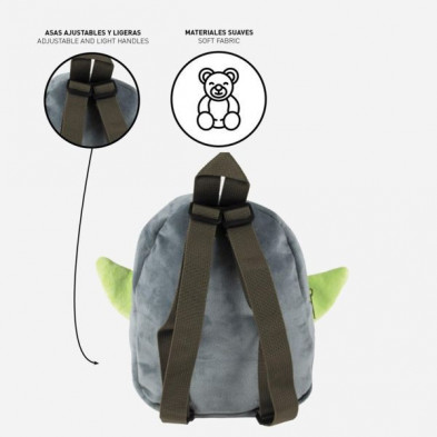 imagen 5 de mochila guarderia peluche grogu the mandalorian
