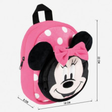 imagen 2 de mochila guarderia peluche minnie mouse disney