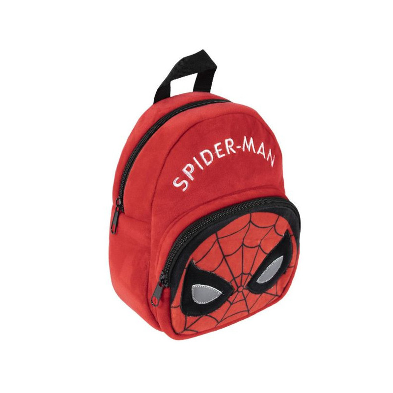 Imagen mochila guarderia peluche spiderman marvel