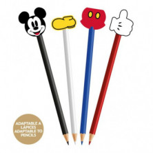 imagen 1 de goma de borrar mickey mouse pack 4 unidades