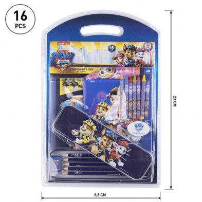 imagen 1 de set de papelería escolar paw patrol