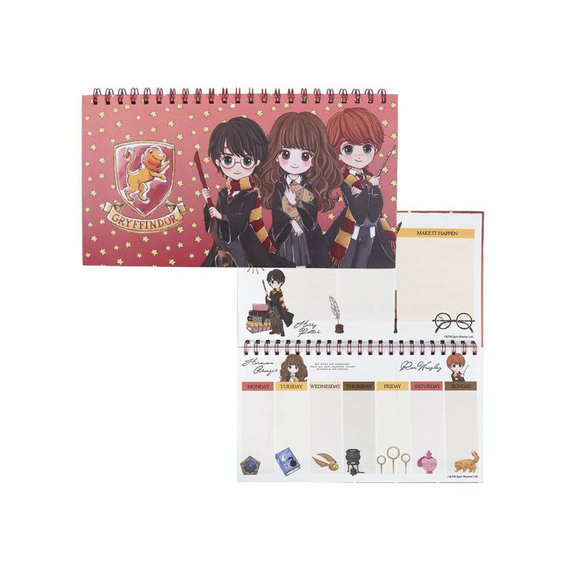Imagen agenda planificador semanal harry potter Imagen agenda planificador semanal harry potter