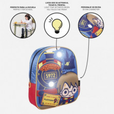 imagen 4 de mochila infantil luces 3d harry potter