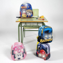 imagen 6 de mochila infantil luces 3d harry potter