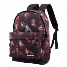 imagen 4 de mochila la casa de papel together 45x37x15cm