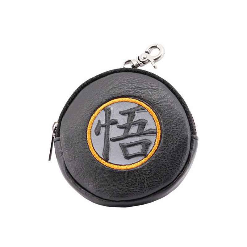 Imagen monedero dragon ball z negro coockie 8.7x8.7x2.3cm