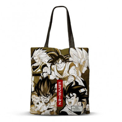 imagen 1 de bolsa de la compra dragon ball vintage 33x40x1cm