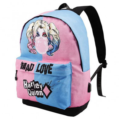 Imagen mochila harley quinn bad girl 45x37x15cm