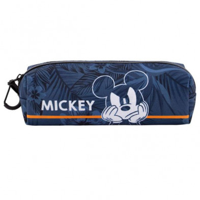 imagen 1 de estuche portatodo mickey mouse azul 8x22x5.5cm