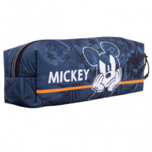 imagen 3 de estuche portatodo mickey mouse azul 8x22x5.5cm