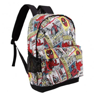 imagen 2 de mochila spiderman strip 45x37x15cm