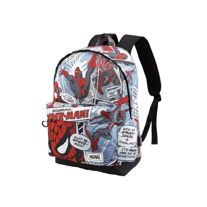 Imagen mochila spiderman brush 37x45x15cm