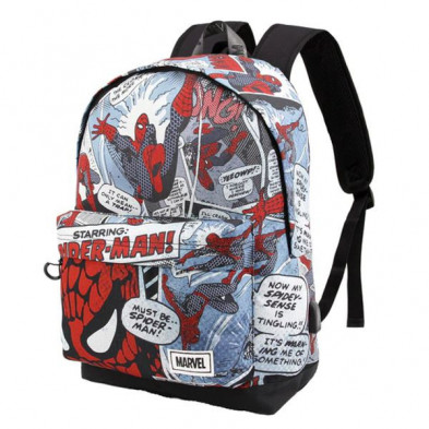 Imagen mochila spiderman brush 37x45x15cm