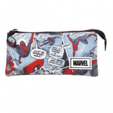 imagen 2 de portatodo spiderman brush 11x23.5x5cm