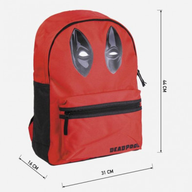 imagen 2 de mochila casual urbana deadpool