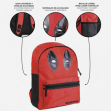 imagen 3 de mochila casual urbana deadpool