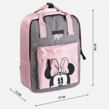 imagen 2 de mochila casual moda asas minnie mouse disney