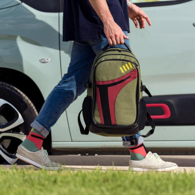 imagen 5 de mochila casual viaje star wars boba fett star wars