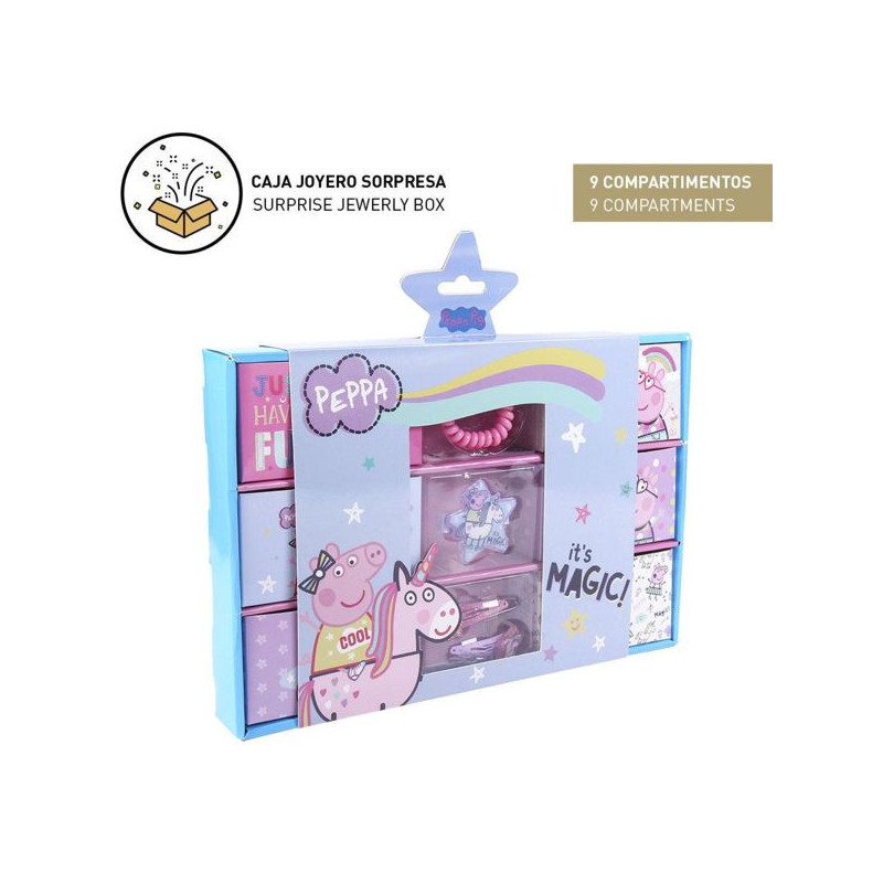 Imagen set de belleza caja sorpresa peppa pig