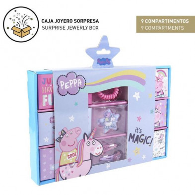 Imagen set de belleza caja sorpresa peppa pig