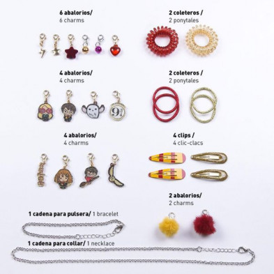 imagen 2 de set de belleza accesorios 24 piezas harry potter