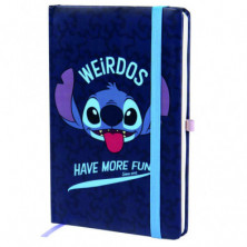 Imagen cuaderno a5 stitch disney