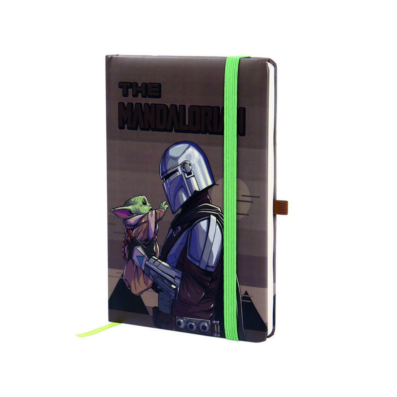 Imagen cuaderno a5 the mandalorian star wars