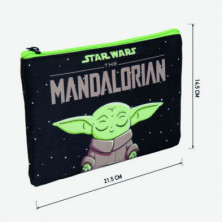 imagen 2 de neceser maquillaje estampado the mandalorian