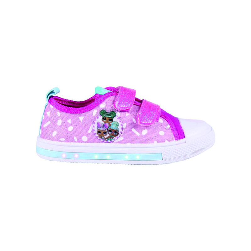 Imagen zapatilla loneta suela pvc con luces lol t.27