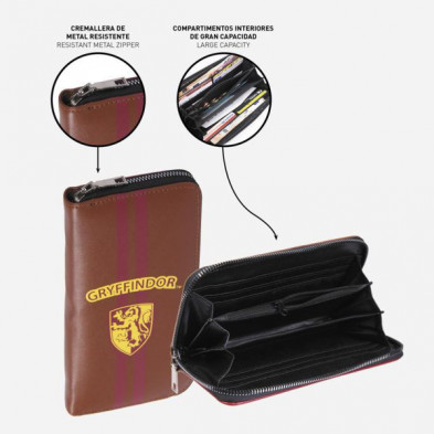 imagen 3 de cartera tarjetero polipiel harry potter