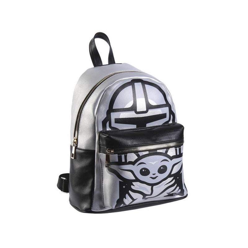 Imagen mochila casual polipiel the mandalorian 27cm